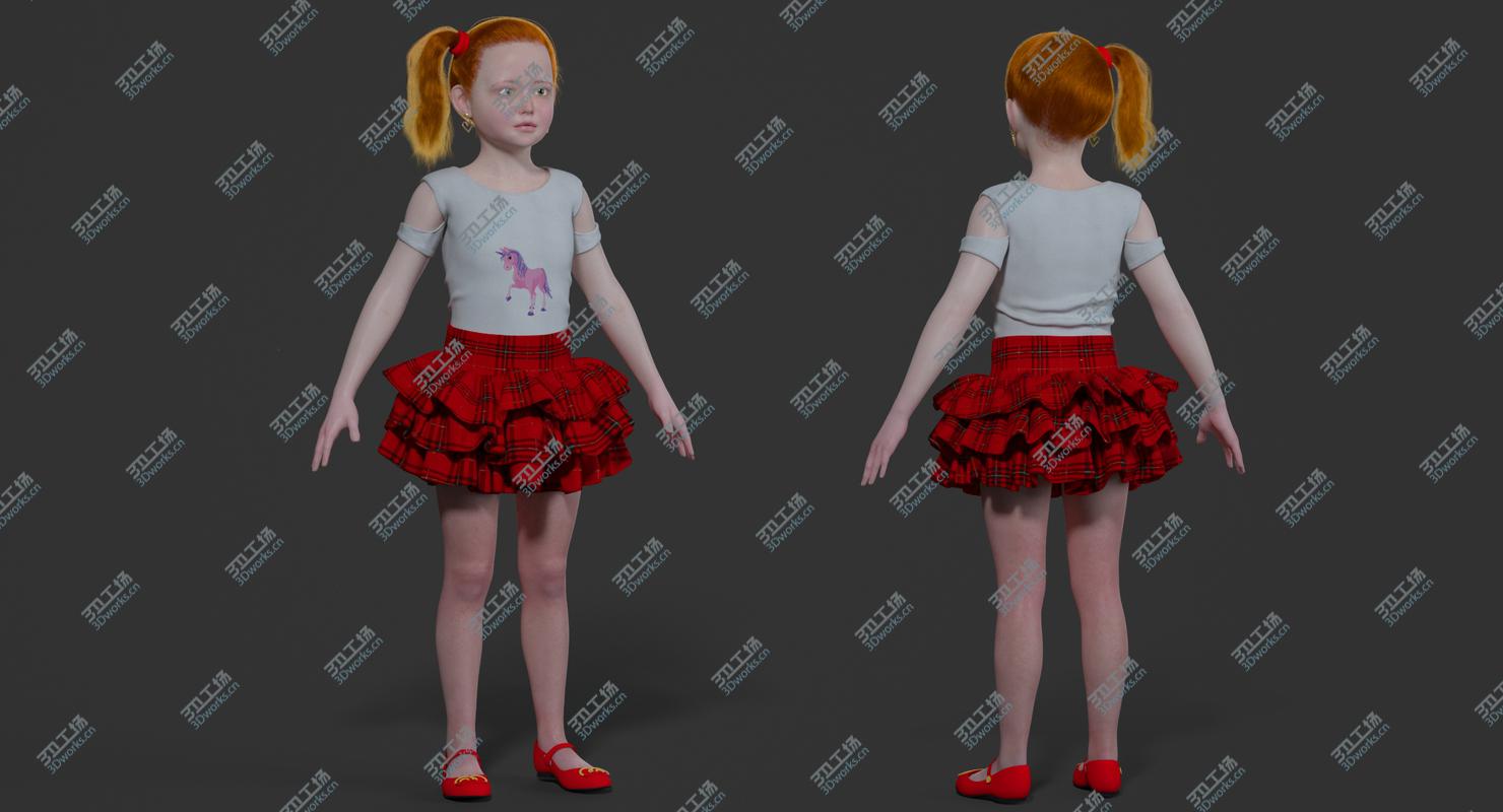 images/goods_img/202104023/Rosemary Realistic Little Girl Rigged Character/3.jpg